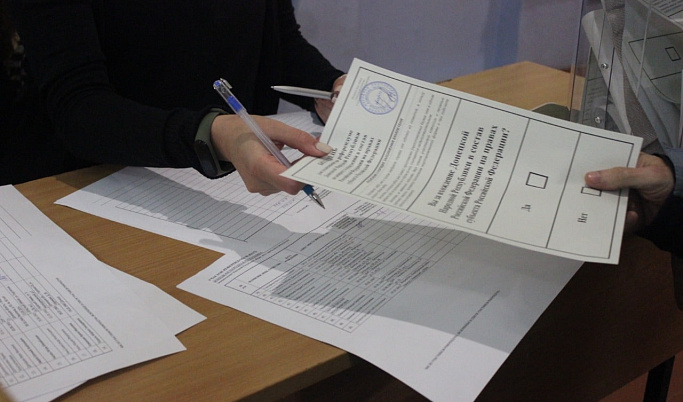 В Тверской области завершается голосование в рамках референдума