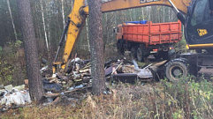 В Калининском округе ликвидировали свалку отходов