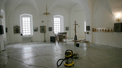 В Старице продолжаются работы по восстановлению храма