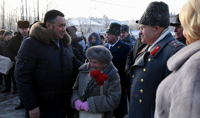 Игорь Руденя поздравил жителей Тверской области с 77-й годовщиной освобождения Калинина