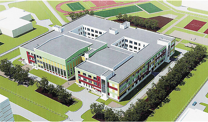 В Твери строят новую школу в микрорайоне «Радужный»