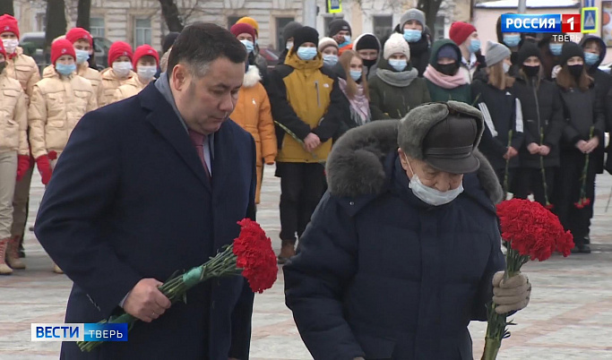 В Твери вспоминают жертв Сталинградской битвы