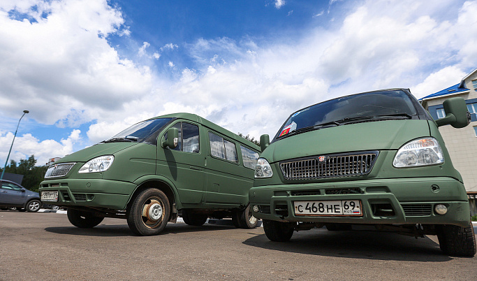 Тверская область направила бойцам спецоперации автомобили высокой проходимости