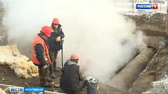 Работы по ремонту участка трубы в Заволжском районе Твери завершены