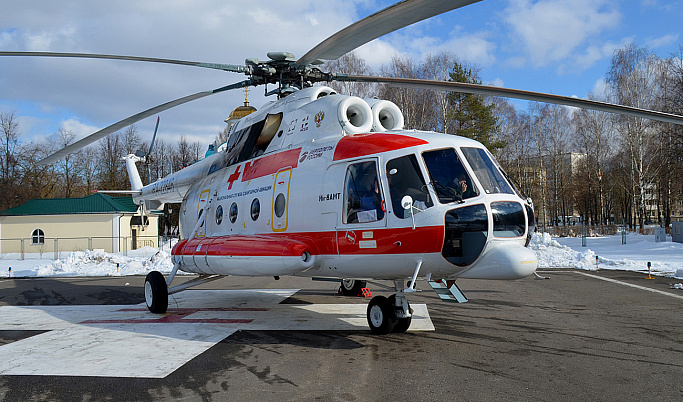 Более 200 жизней спасено в Тверской области вертолётами санавиации в 2020 году