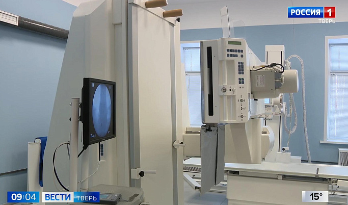 В Твери в горбольнице №6 введен в эксплуатацию аппарат для проведения ирригоскопии