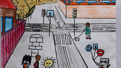 Юных жителей Верхневолжья приглашают на конкурс рисунков по правилам дорожного движения