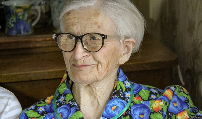 101 год отпраздновала ветеран Великой Отечественной войны Мария Кузьмина