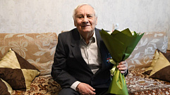 В Тверской области ветеран Владимир Николаевич Левандовский празднует 92-летие
