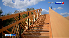 В Тверском ландшафтном парке «Тьмака» установили лестничные спуски