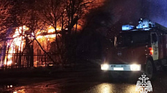 В Тверской области дотла сгорел частный дом