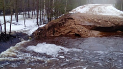 Размытую дорогу восстановят в Тверской области