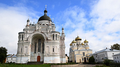 Вице-премьер Юрий Борисов и Губернатор Игорь Руденя посетили Казанский  монастырь в Вышнем Волочке