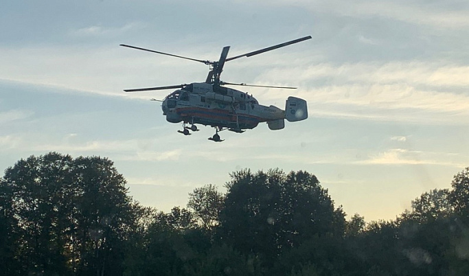 Ребенка экстренно доставили на вертолете в тверскую больницу