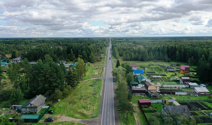 Завершён ремонт 27 км дороги, соединяющей Тверскую и Московскую области