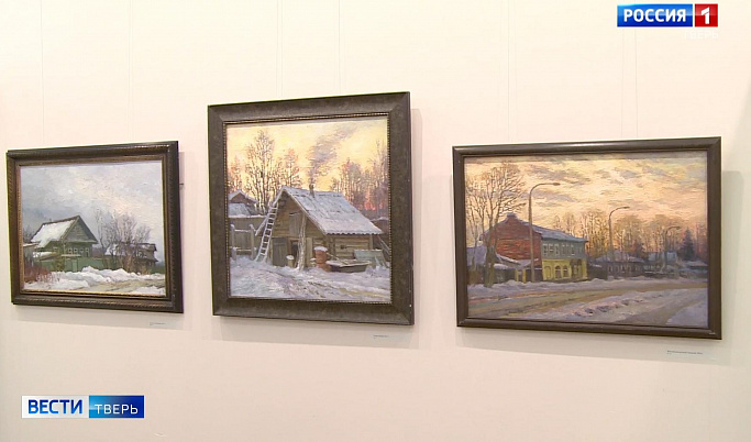  Персональная выставка художника Михаила Стоячко открылась в Твери 