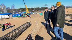 Губернатор Игорь Руденя проинспектировал ход строительства Западного моста