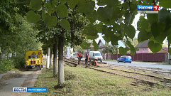 В Твери начали демонтировать трамвайные пути на улице Спартака