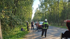 В Тверской области велосипедист столкнулся с автобусом