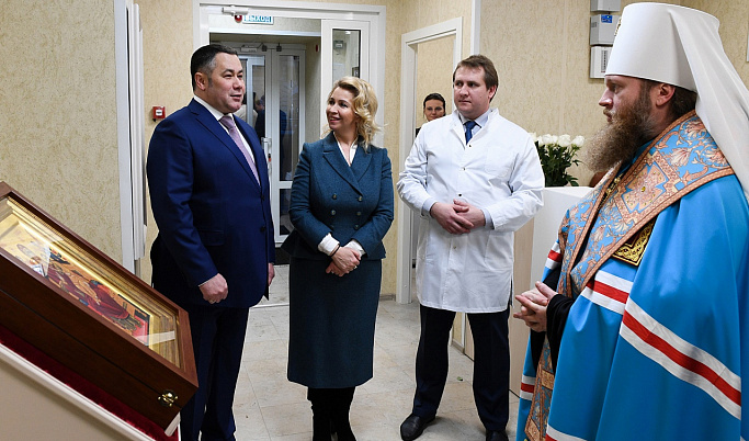 Игорь Руденя вошёл в «Губернаторскую повестку» после открытия диагностического центра «Белая Роза»