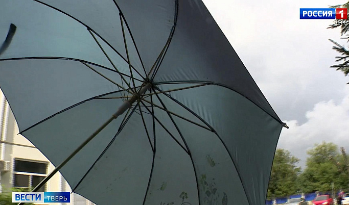 Жителям Твери рассказали, почему пользоваться зонтом в грозу опасно