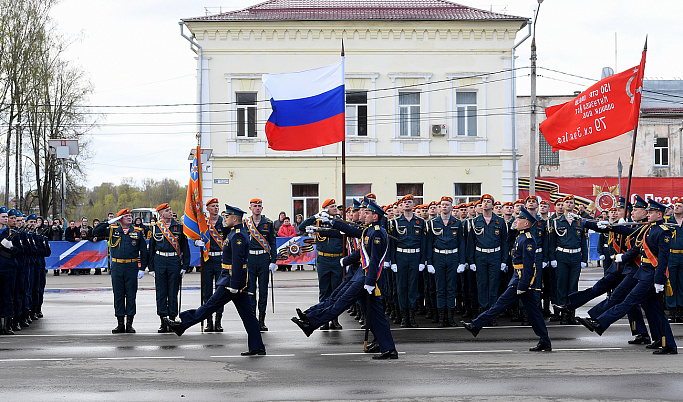 Во Ржеве прошло торжественное мероприятие в честь 76-ой годовщины Великой Победы