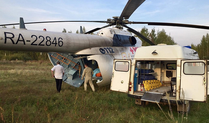 В Тверской области 179 человек были спасены благодаря вертолетам санавиации