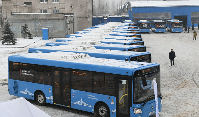 В Твери и Калининском районе 10 февраля ещё на 16 маршрутов выйдут новые автобусы
