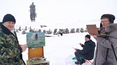 В Тверской области художники нарисовали Ржевский мемориал Советскому солдату 