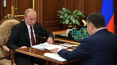 Владимир Путин обсудил с губернатором Тверской области развитие вагоностроения в регионе                                                          