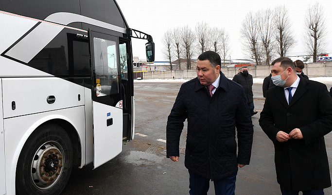 Новая модель пассажирских перевозок начнет действовать в 4 районах Тверской области с июля