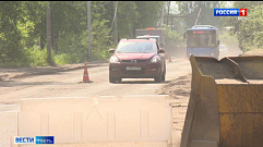 Из-за дорожных работ на Сахаровском шоссе в Твери образовалась пробка 