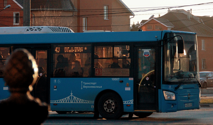 55 млн поездок совершили жители Тверской области на автобусах «Транспорта Верхневолжья» за полгода