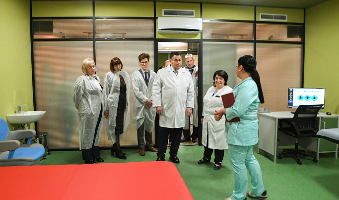Игорь Руденя посетил Центр имени В.П. Аваева после модернизации