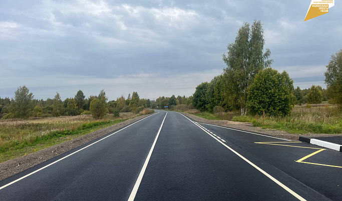 В Тверской области отремонтировали 500 км дорожных сетей
