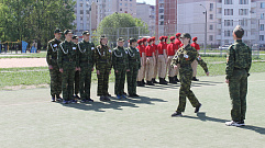 В Заволжском районе Твери проходит военно-спортивная игра «Орленок»