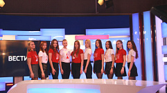Финалистки конкурса красоты провели день на «Вести Тверь»