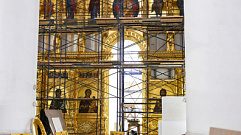 Завершается монтаж иконостаса в Спасо-Преображенском соборе Твери 