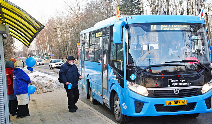 «Транспорт Верхневолжья» перевез около 30 тысяч пассажиров в Конаковском районе за неделю