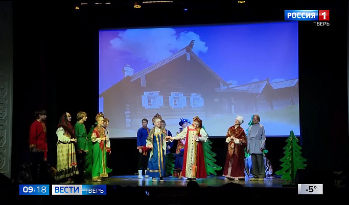 Учащиеся Тверской епархиальной православной школы представили спектакль «Жар-птица»