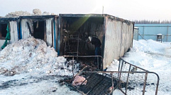 Двое мужчин сгорели в строительном вагончике под Тверью