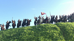 В Тверскую область прибыли участники исторической реконструкции конного похода Александра Невского