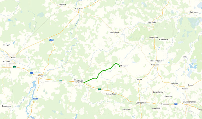 В Зубцовском округе отремонтируют дорогу, соединяющую Тверскую и Московскую области
