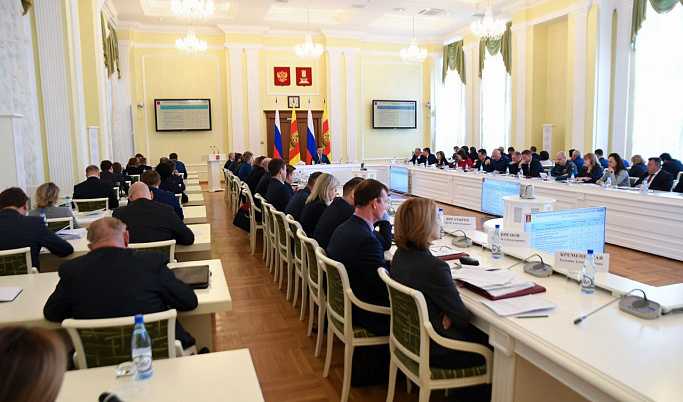 На заседании Правительства Тверской области обсудили изменения в бюджет региона на 2022 год