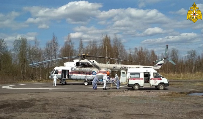 Вертолет санавиации совершил вылет в Нелидово