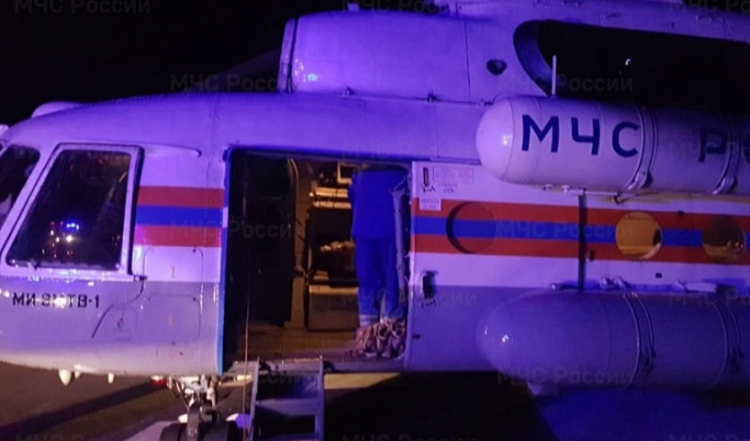 В Тверской области вертолет экстренно доставил тяжелобольного ребенка в больницу