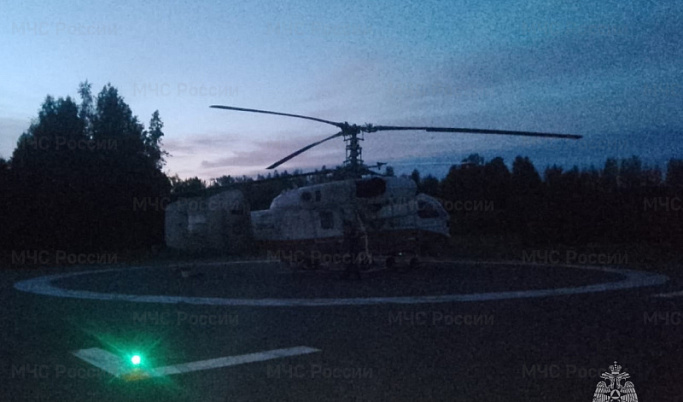Вертолет санавиации доставил ребенка из Нелидовского округа в Тверь