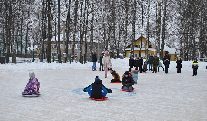 Жители Тверской области активно проводят новогодние праздники