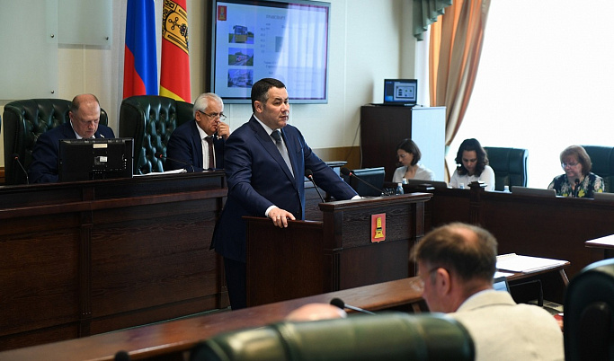 Игорь Руденя отчитался о результатах деятельности правительства региона за 2017 год