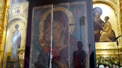 В Спасо-Преображенский собор Твери привезли древнейшую икону Верхневолжья